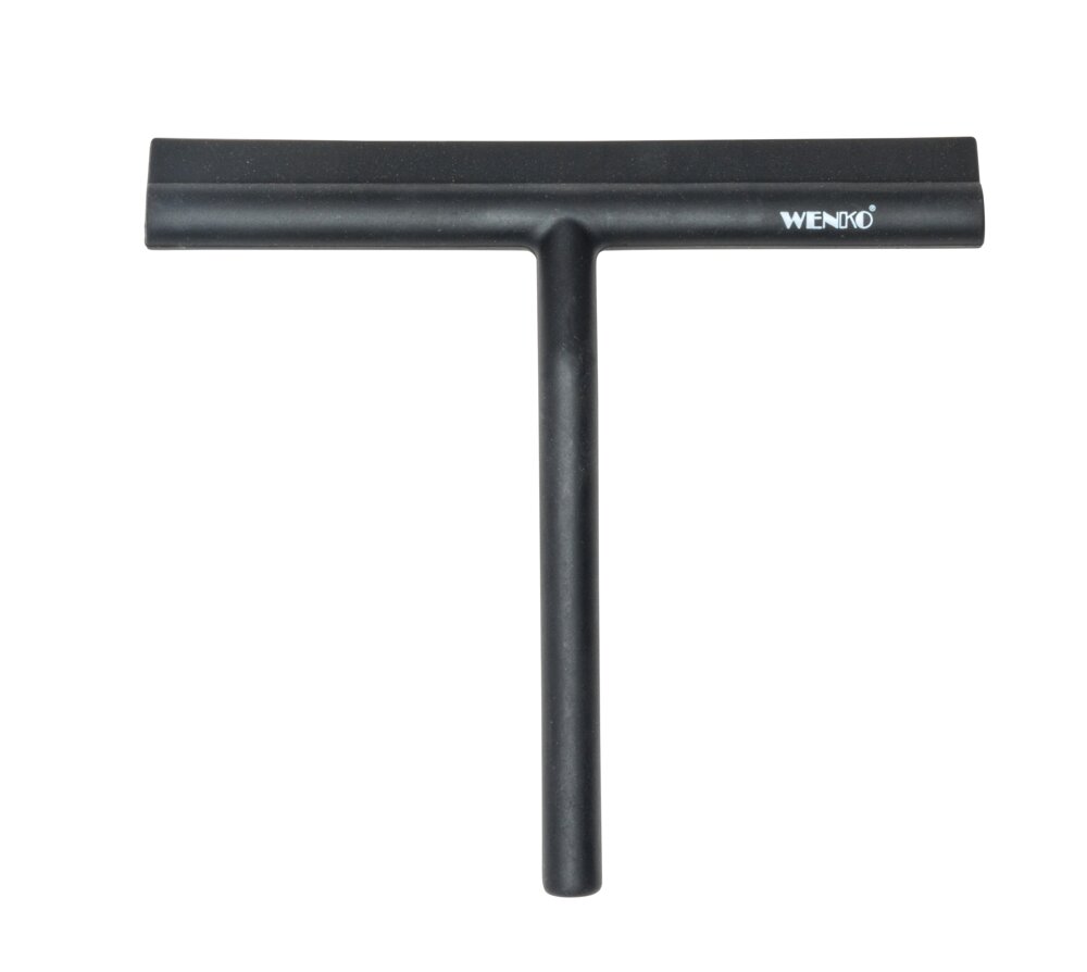 Badezimmerwischer Silikon Mod. Mola Schwarz  Schwarz