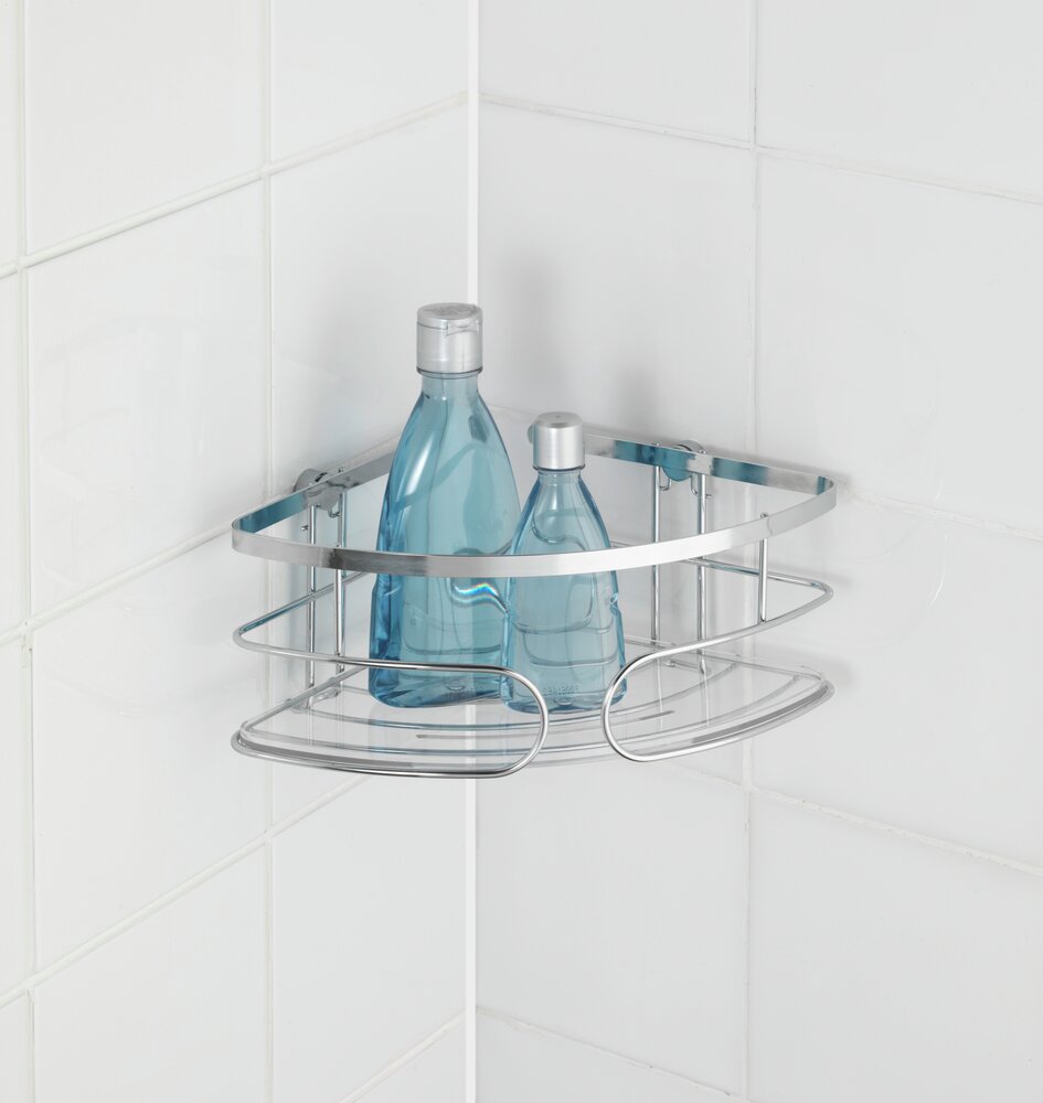 Eckablage groß Premium, Edelstahl rostfrei  rostfrei