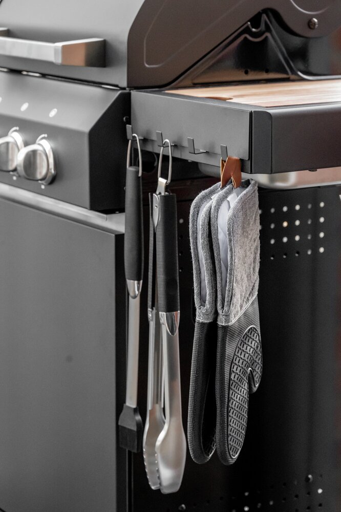 Barre crédence magnétique Ima  Avec 4 crochets