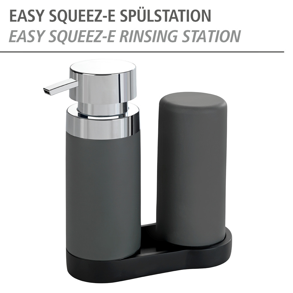 Easy Squeez-e Spülstation, grau  Spülbecken-Organizer