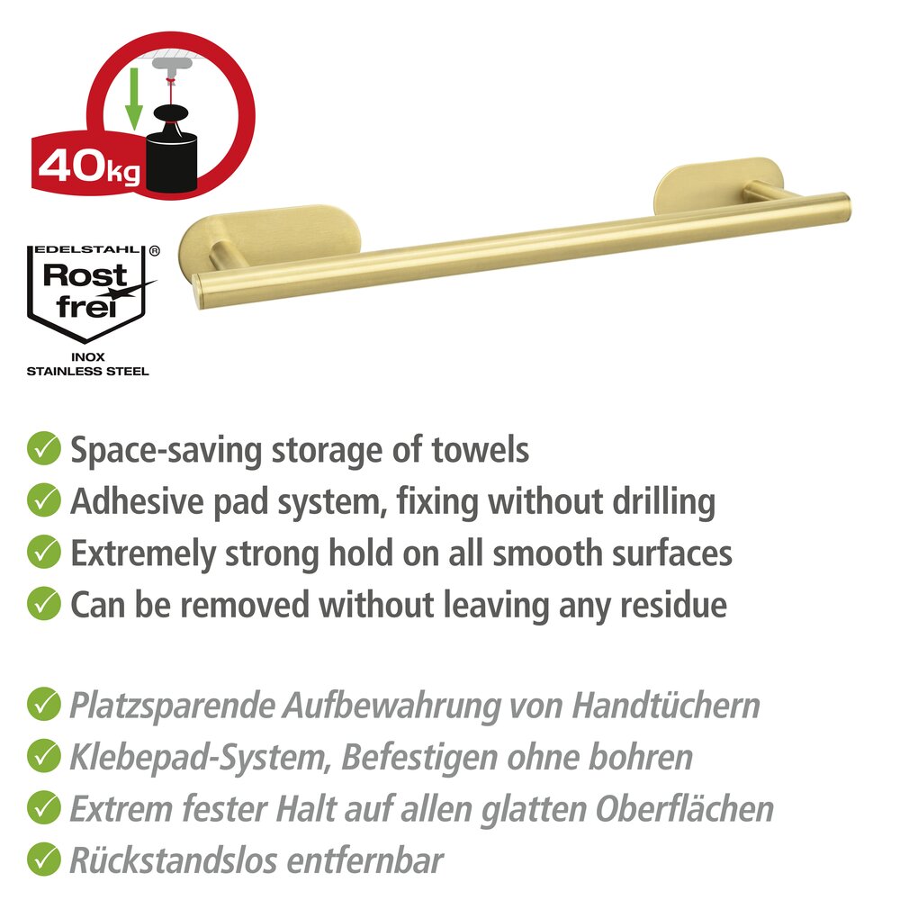 Turbo-Loc® Badhanddoekrek Orea Gold, 40 cm