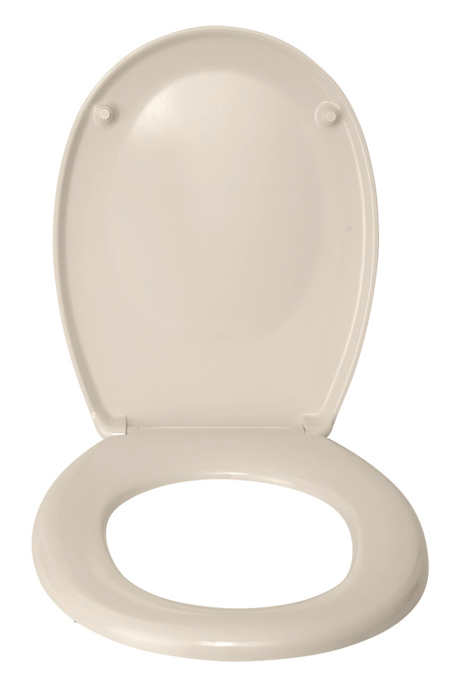 WC-Sitz Mod. Bergamo Beige  aus antibakteriellem Duroplast