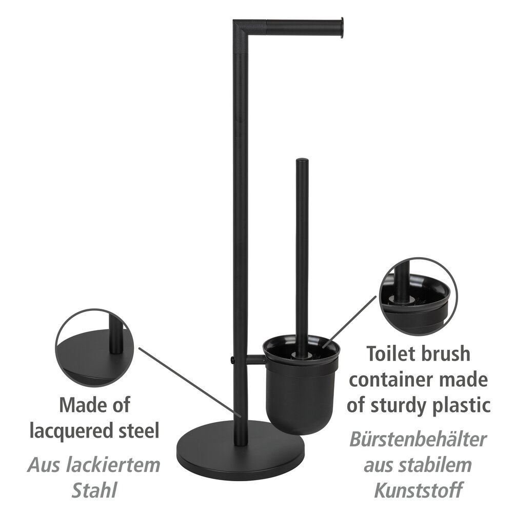 Stand WC-Garnitur Mod. Parus Schwarz