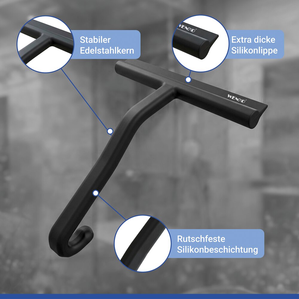 Turbo-Loc® Douchetrekker Mod. Sivota Zwart