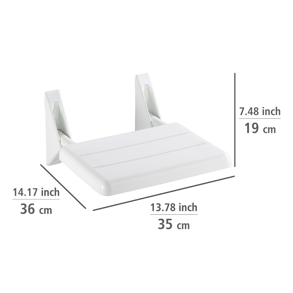 Duschklappsitz Mod. Secura  120 kg Tragkraft