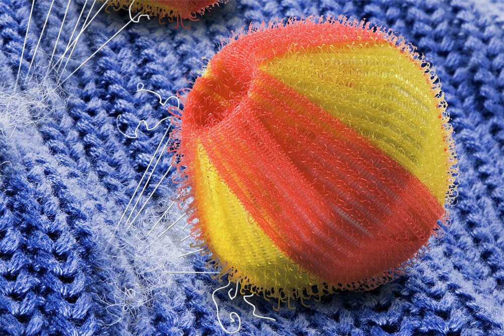 Boules de nettoyage Anti-peluches Jumbo  set de 2