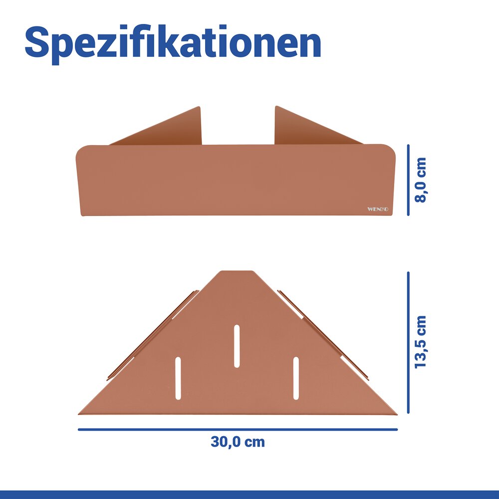 Turbo-Loc® Hoekplank Mod. Lizan Bruin