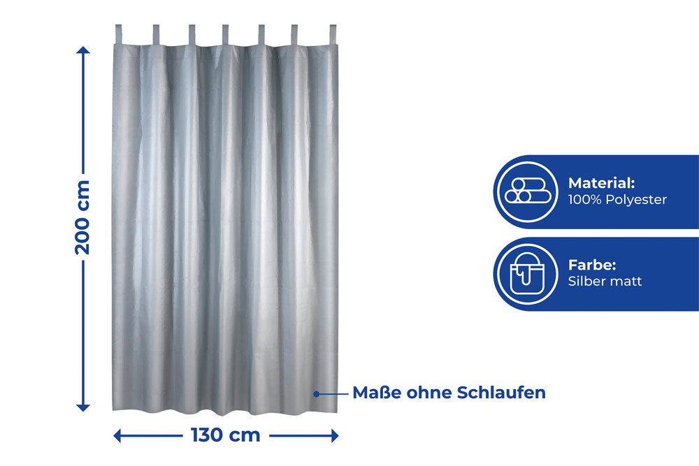 Thermo-Vorhang  blickdicht