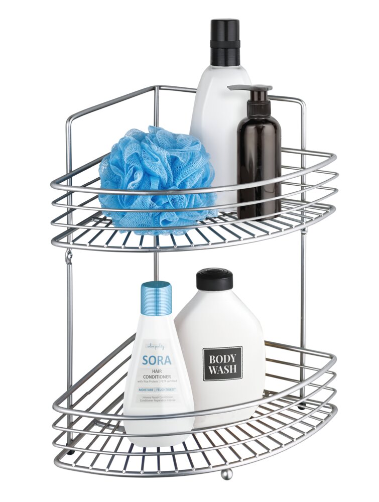 Milano hoekwandplank met 2 planken