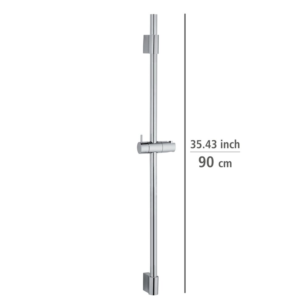 Doucheglijstang klassiek chroom 90 cm