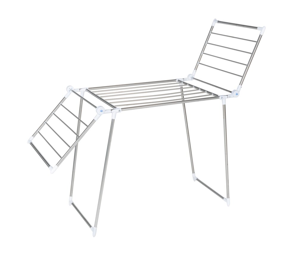 Flügel Wäscheständer Mod. Profi Plus Edelstahl  Edelstahl rostfrei