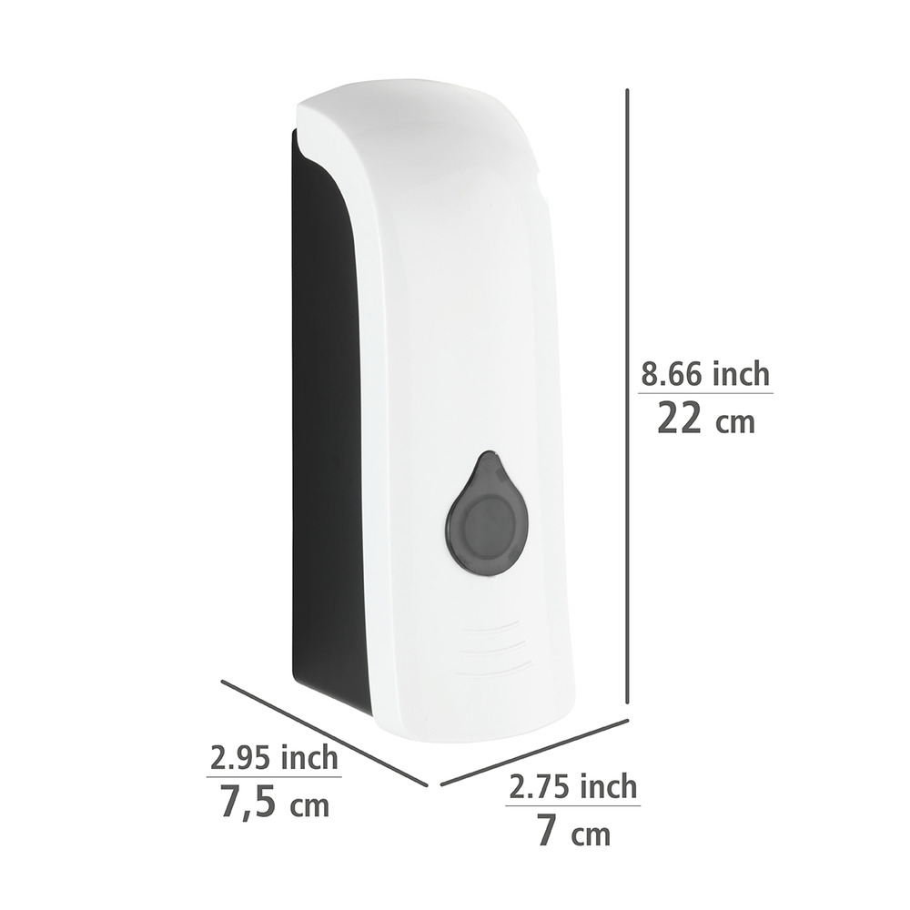 Desinfektionsmittel- und Seifenspender Mod. Ranera S Weiß  Seifenspender & Desinfektionsspender, Füllmenge: 280 ml