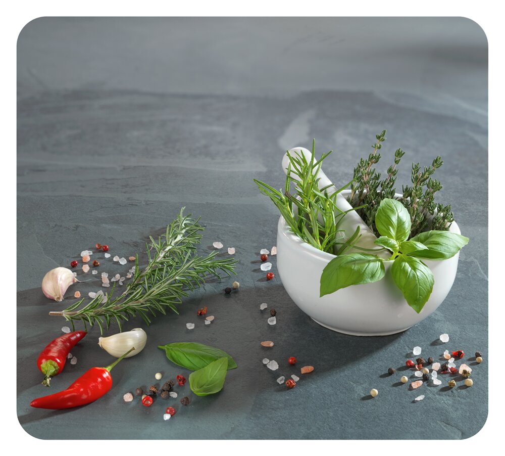 Multi-Platte Mod. Kräuterküche  Abdeckung, Spritzschutz und Schneidebrett