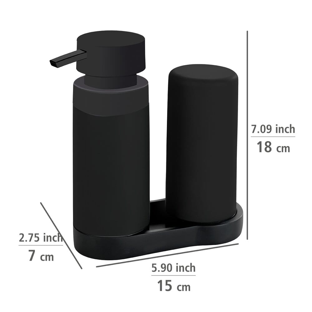 Easy Squeez-e Spülstation Schwarz Spülbecken-Organizer