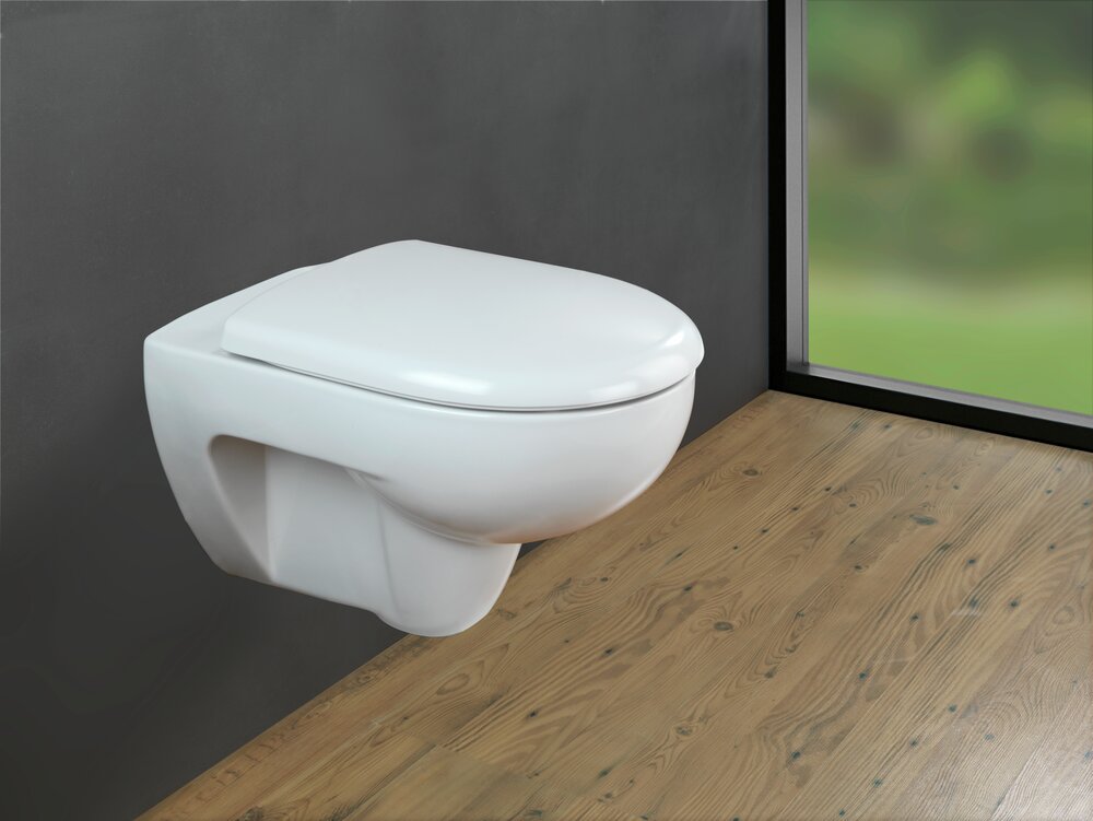 WC-Sitz Exclusive Nr. 7  aus antibakteriellem Duroplast, mit Absenkautomatik