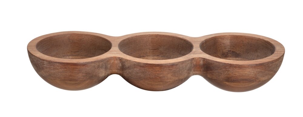 Tablett Mod. ANDRA, Akazienholz, natur, 26x4x9,5 cm  aus FSC-zertifiziertem Akazienholz