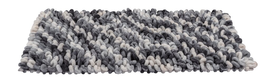 Badmat Mod. Lerici, grijsblauw, polyester/katoen, 60x90 cm