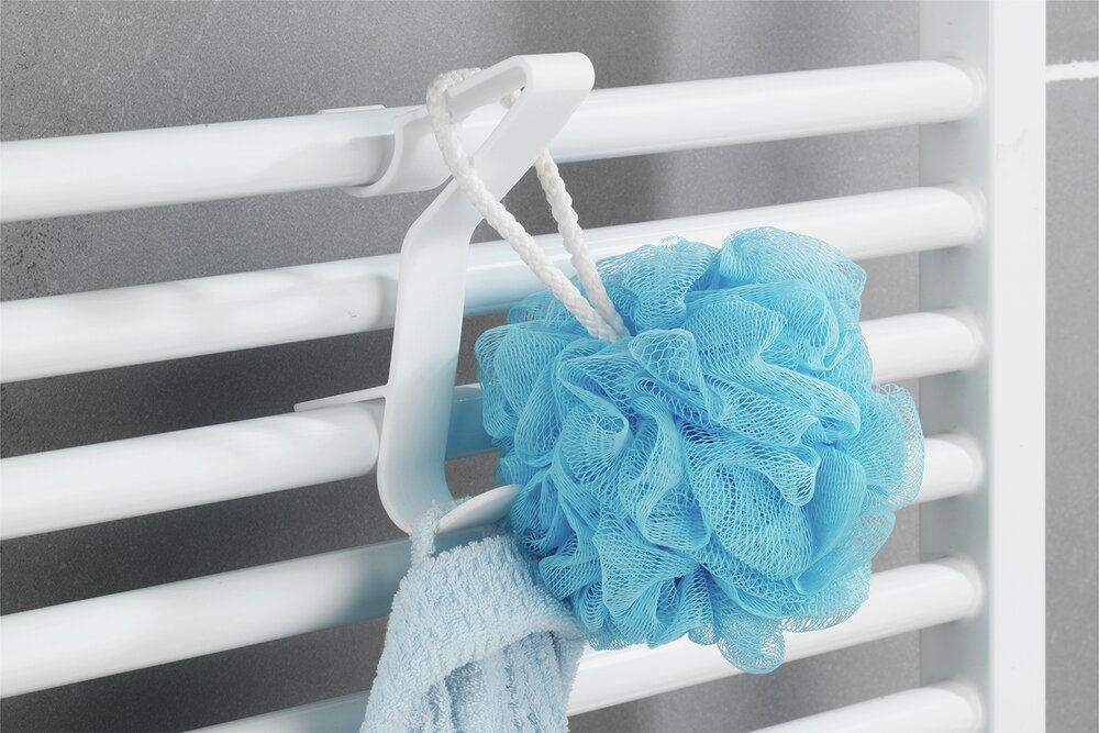 Crochets radiateur blanc FLEXI 3p