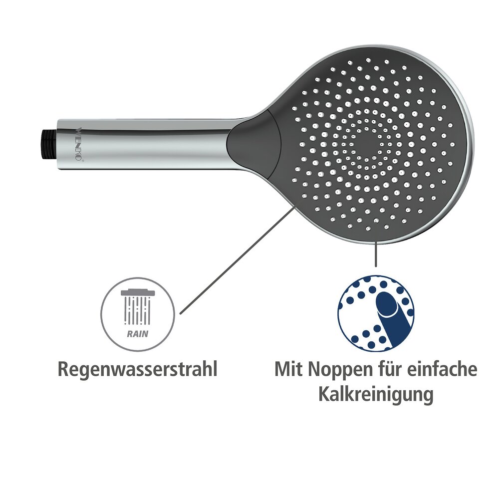 Duschkopf Chrom  Ø 12 cm