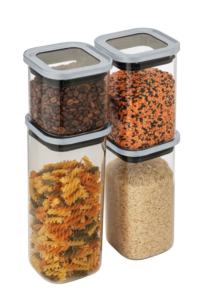 Aufbewahrungsdose Mod. Clara 1 L  Deckel mit Silikondichtung