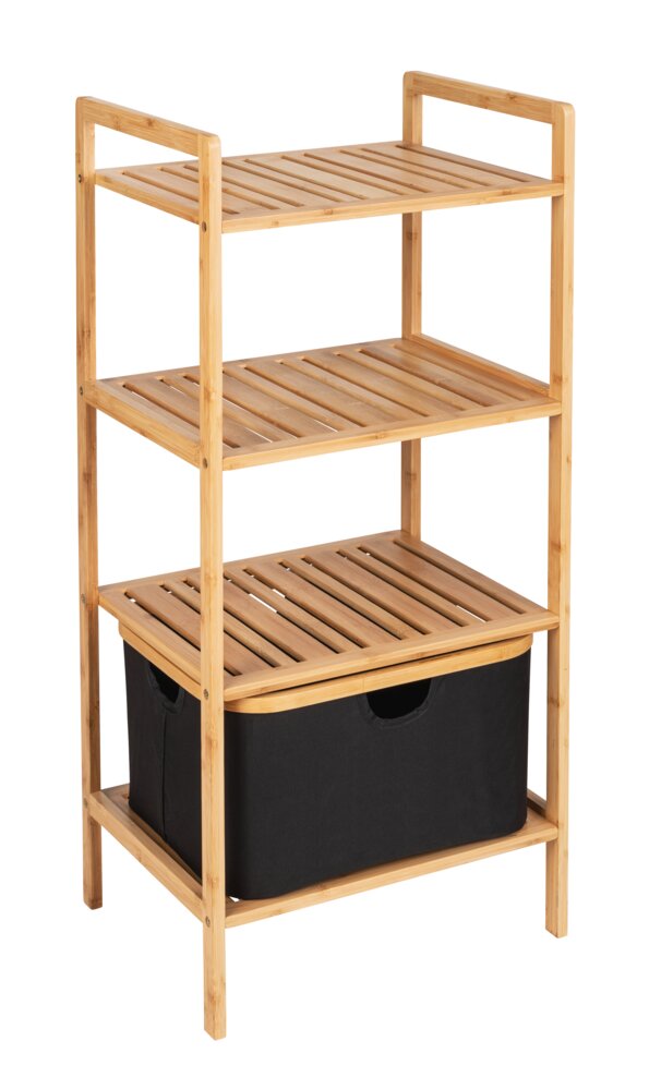 Regal mit 3 Etagen Mod. Ecori  FSC®-zertifizierter Bambus, Polyester