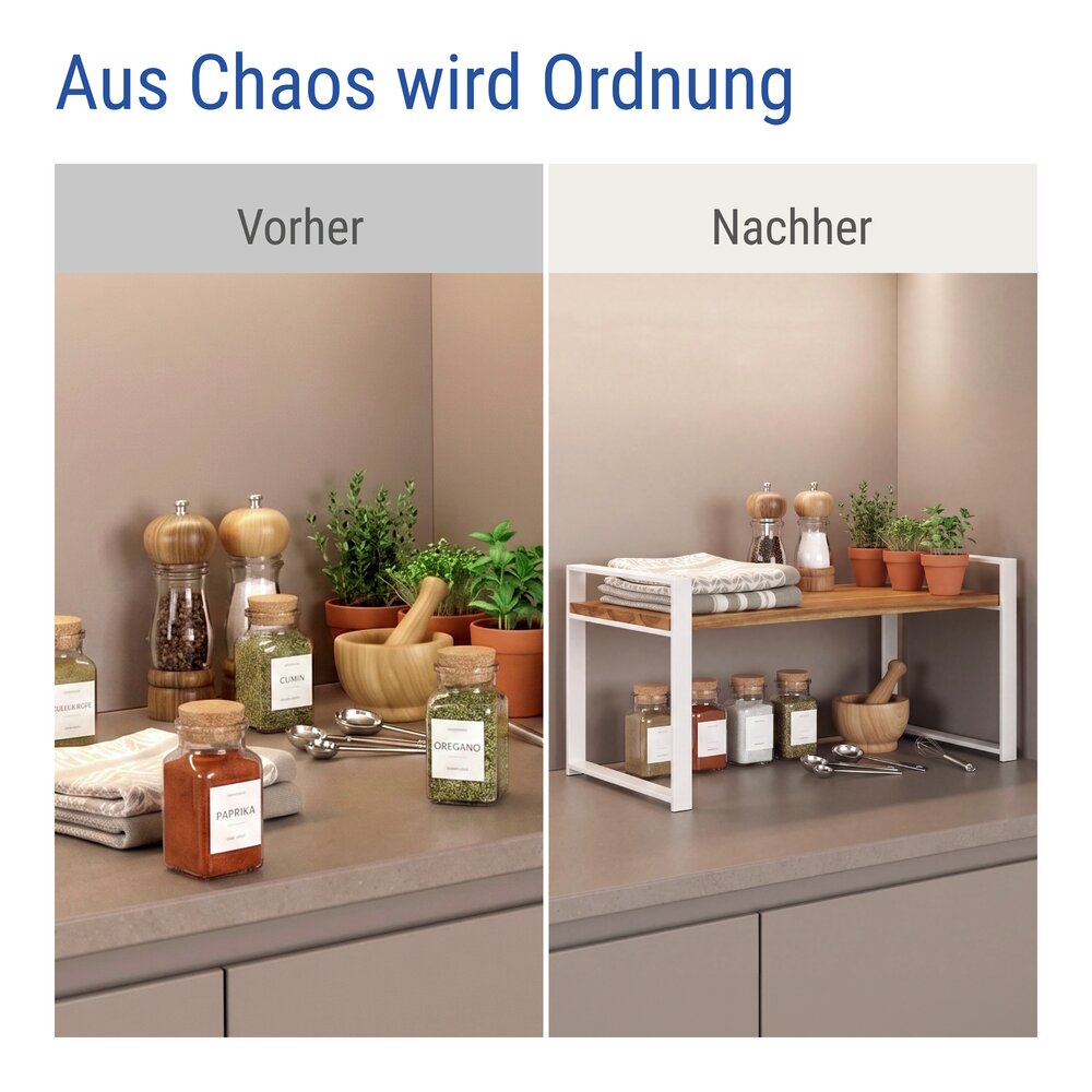 Küchenregal Mod. Louisa  1 Ablage