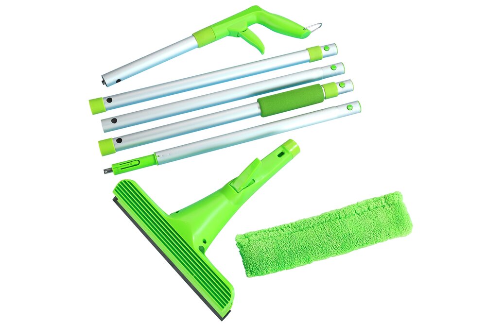 Sprüh-Fensterwischer Mod. Maxi extra lang  Arbeitshöhe bis 420 cm