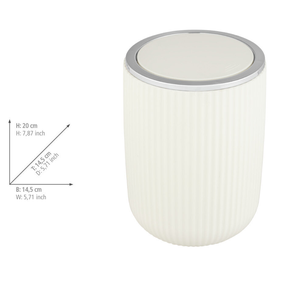 Agropoli S schommelbak crème wit