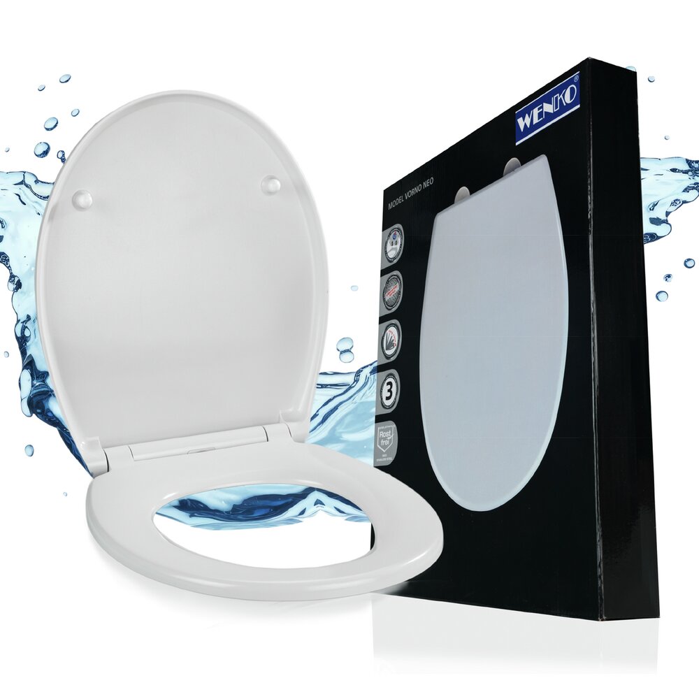 Toiletbril Mod. Vorno Neo Wit