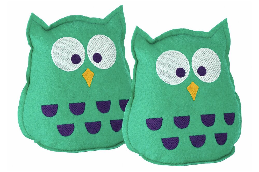 Raumentfeuchter Mod. Eule, 2er Set  2er Set, wiederverwendbar