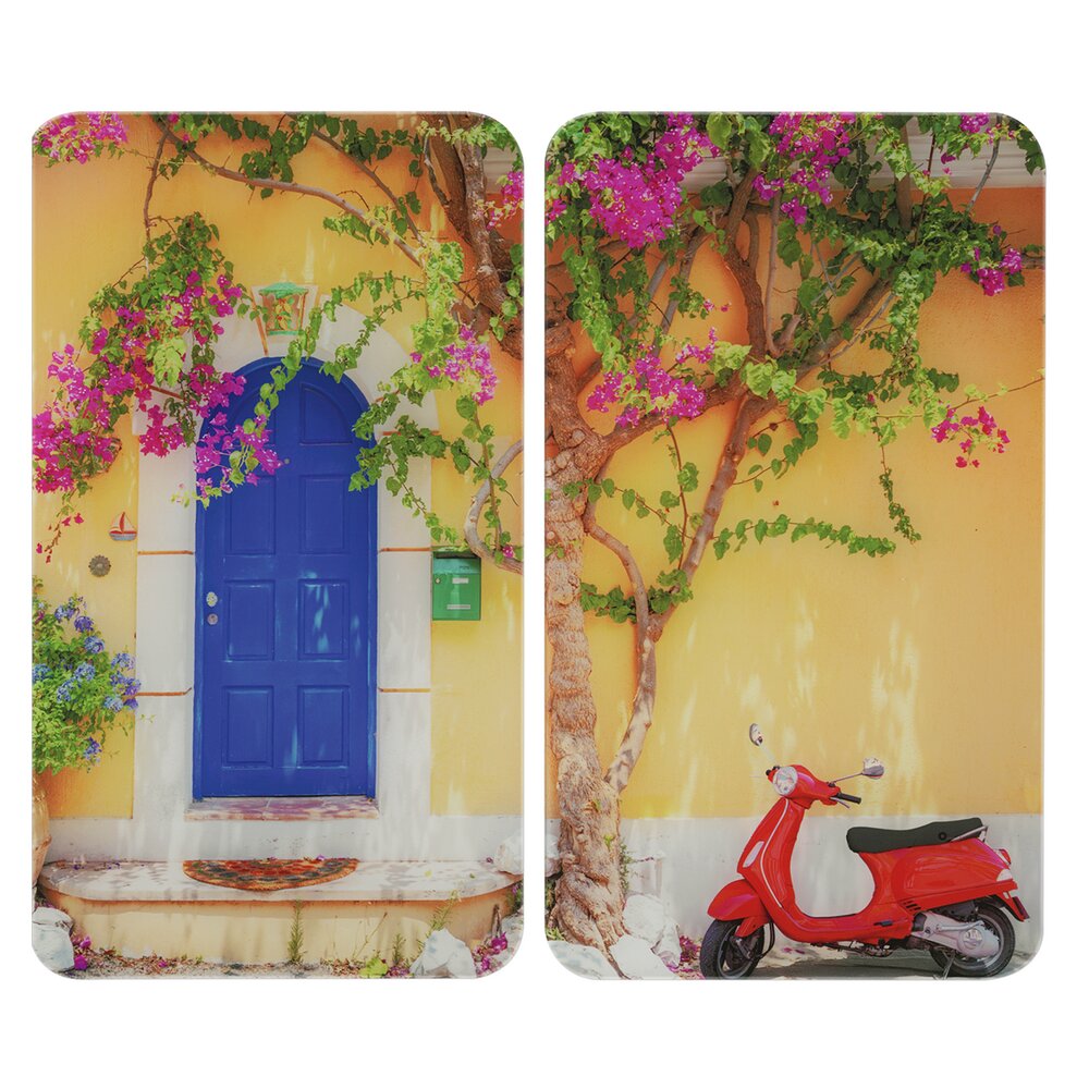 Herdabdeckplatte Universal Mod. Dolce Vita, 2er Set  für alle Herdarten geeignet