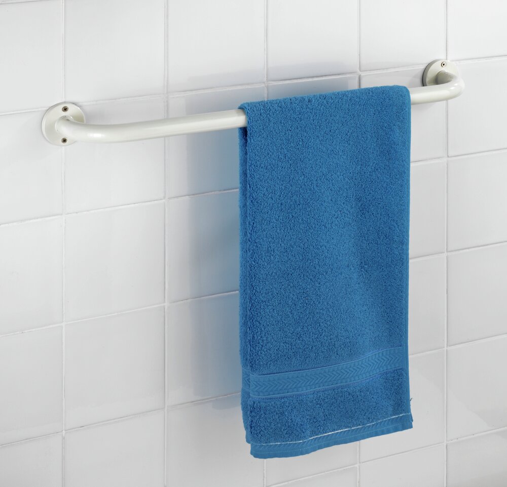 Handdoekrek Basic 60 cm Wit