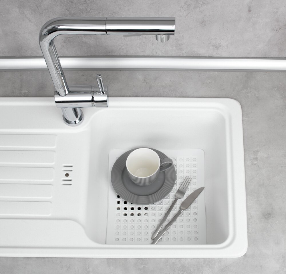 Spülbeckeneinlage Mod. Klassik Weiß