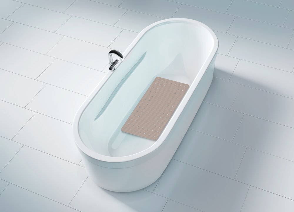 Wanneneinlage Mod. Mirasol Taupe  69 x 39 cm