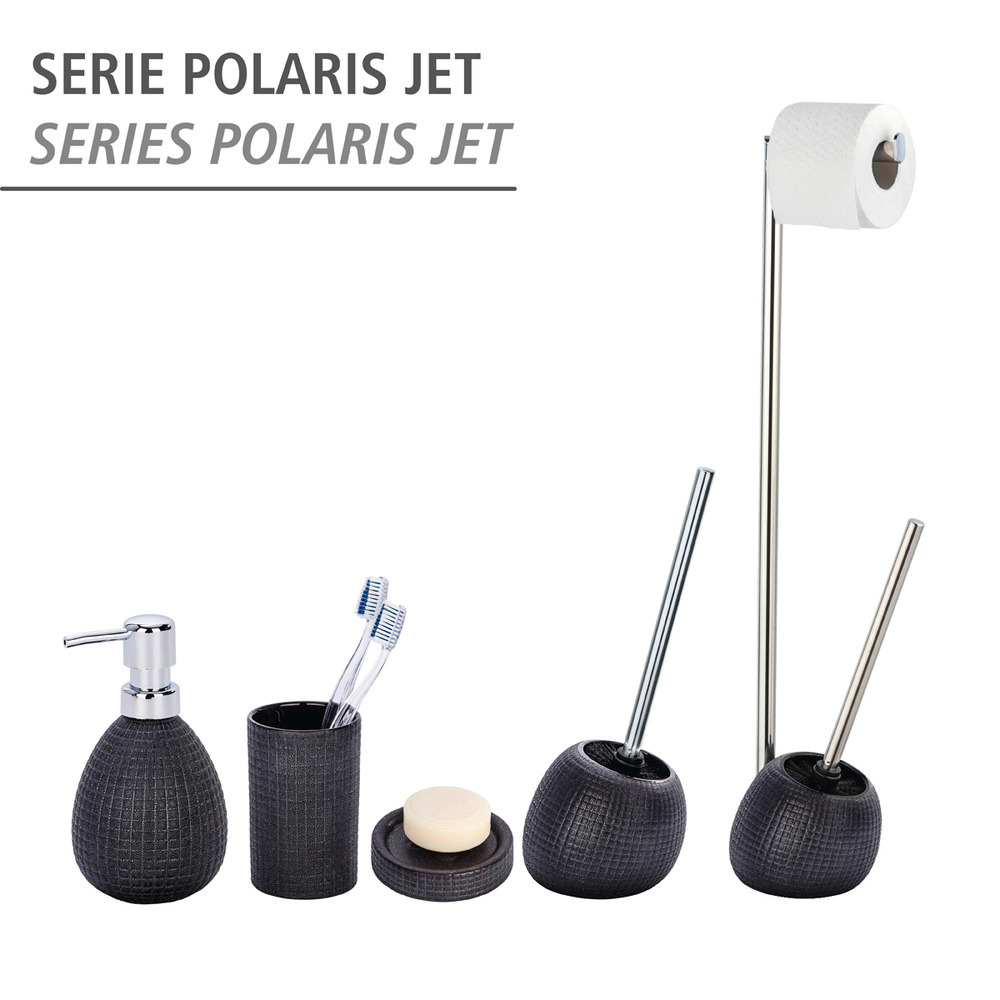 WC-Garnitur Mod. Polaris Jet Anthrazit  Keramik