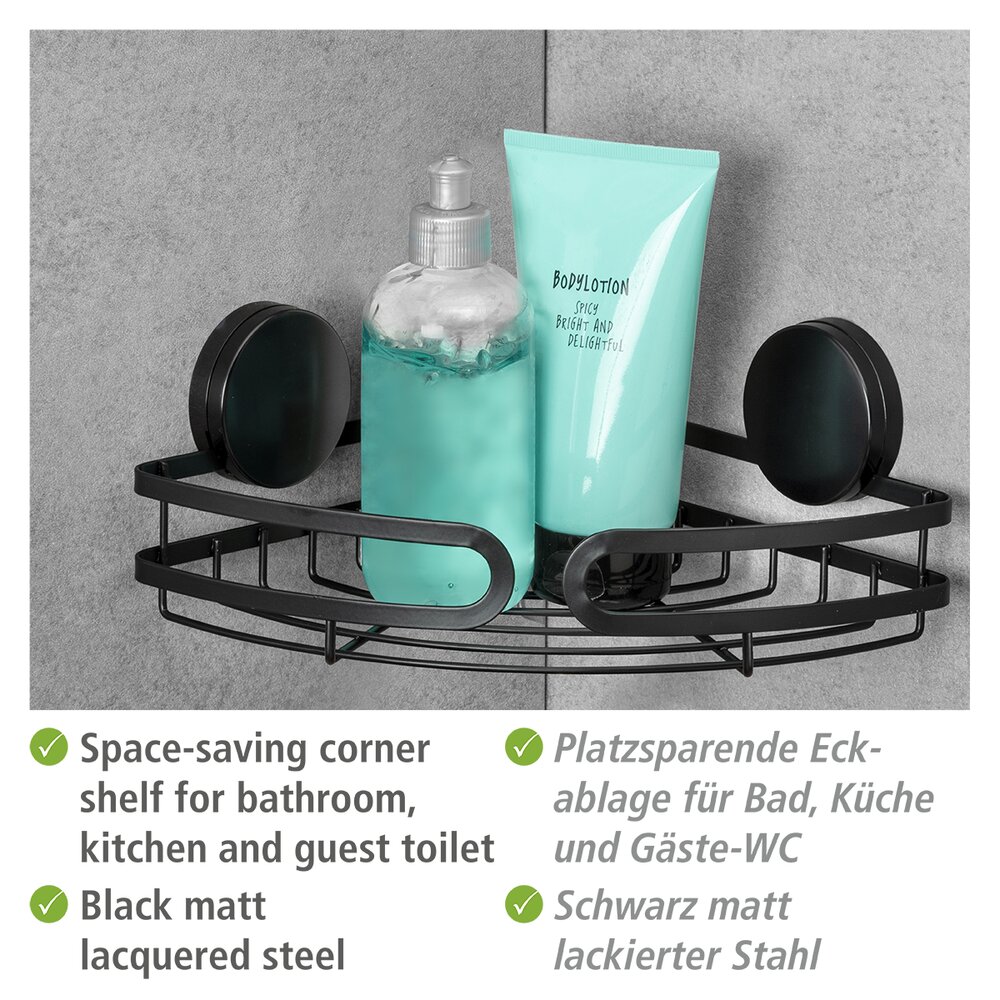 Static-Loc® Plus hoekplank Pavia Zwart
