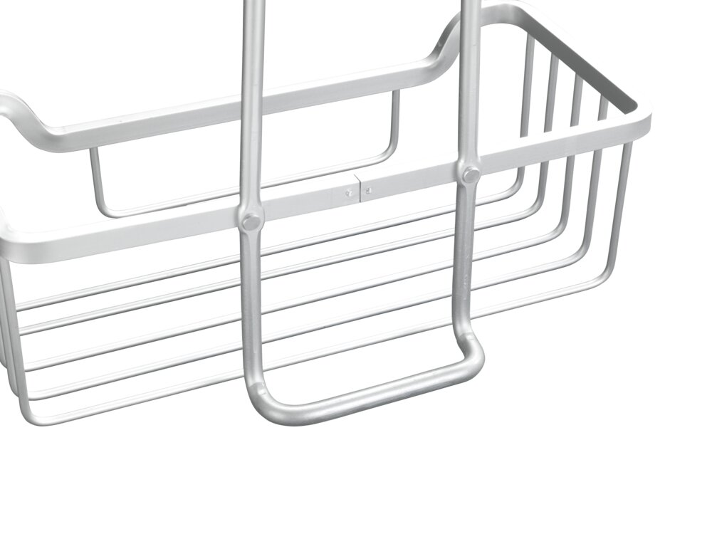 Étagère de douche Milo Aluminium   Fixation sans perçage