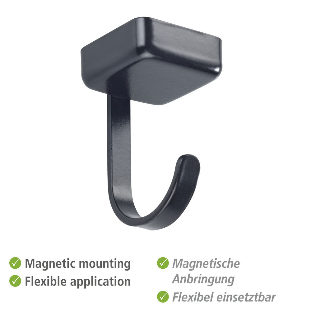 Magnethaken Jet, 6er Set  Befestigen ohne Bohren