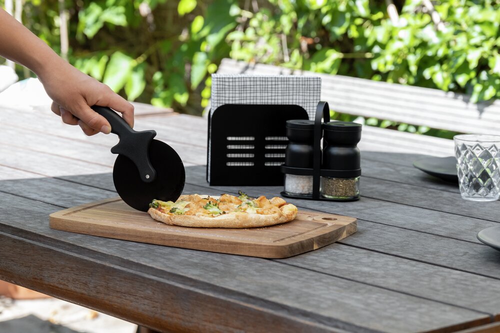 Pizzaschneider Mod. Volo  aus rostfreiem Edelstahl