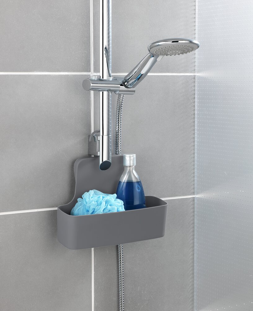 Duschcaddy Mod. Barcelona Anthrazit  Spezialkunststoff, absolut bruchsicher