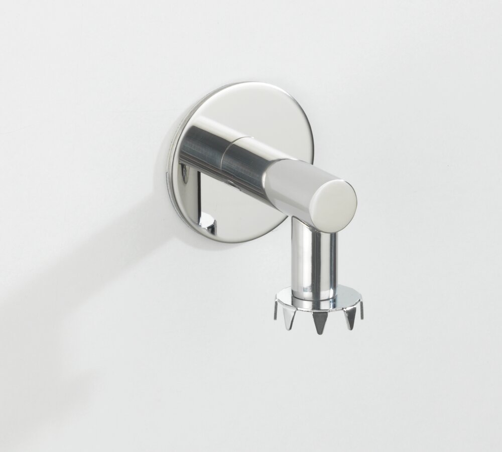 Porte savon mural, porte savon magnétique, solution sans perçage "Turbo Loc", Acier brillant  solution sans perçage "Turbo Loc", Acier Mat