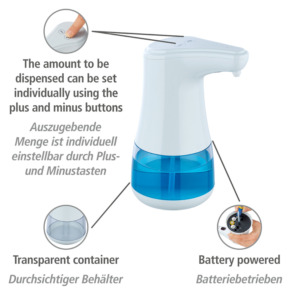 Sensor Desinfektionsmittelspender Mod. Diala  für ca. 360 ml