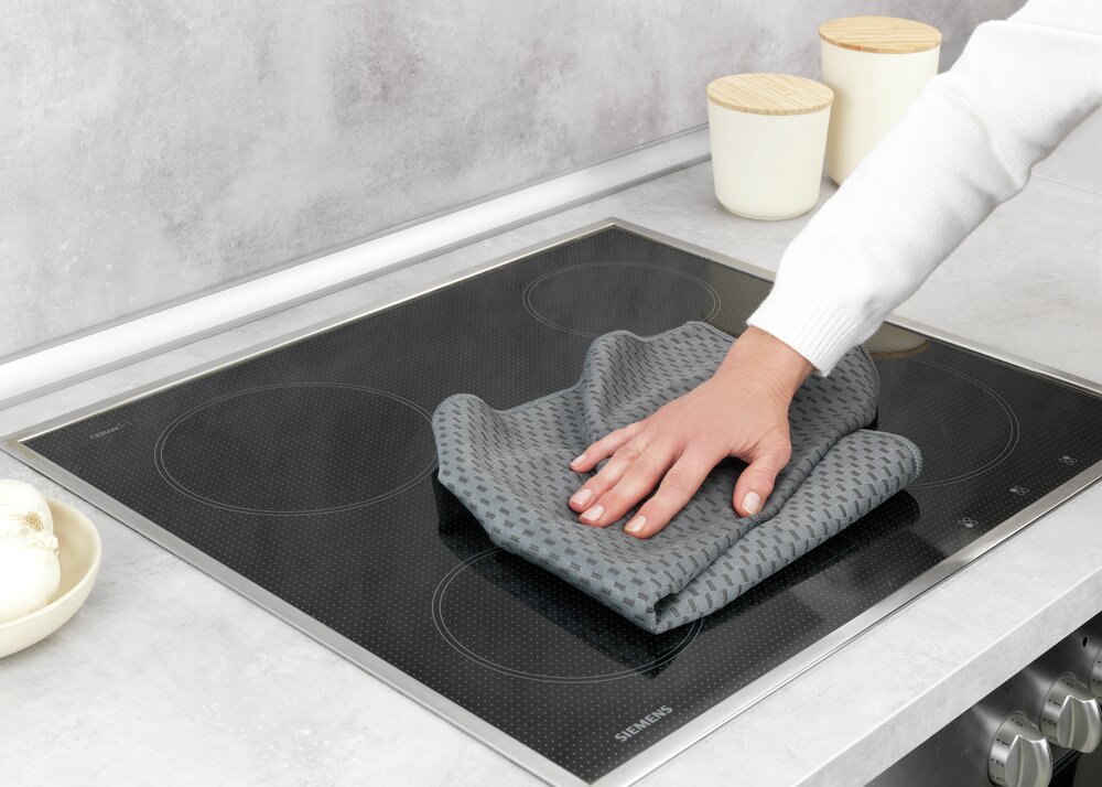 Torchons en microfibres Miko, lot de 2 pièces  En microfibre