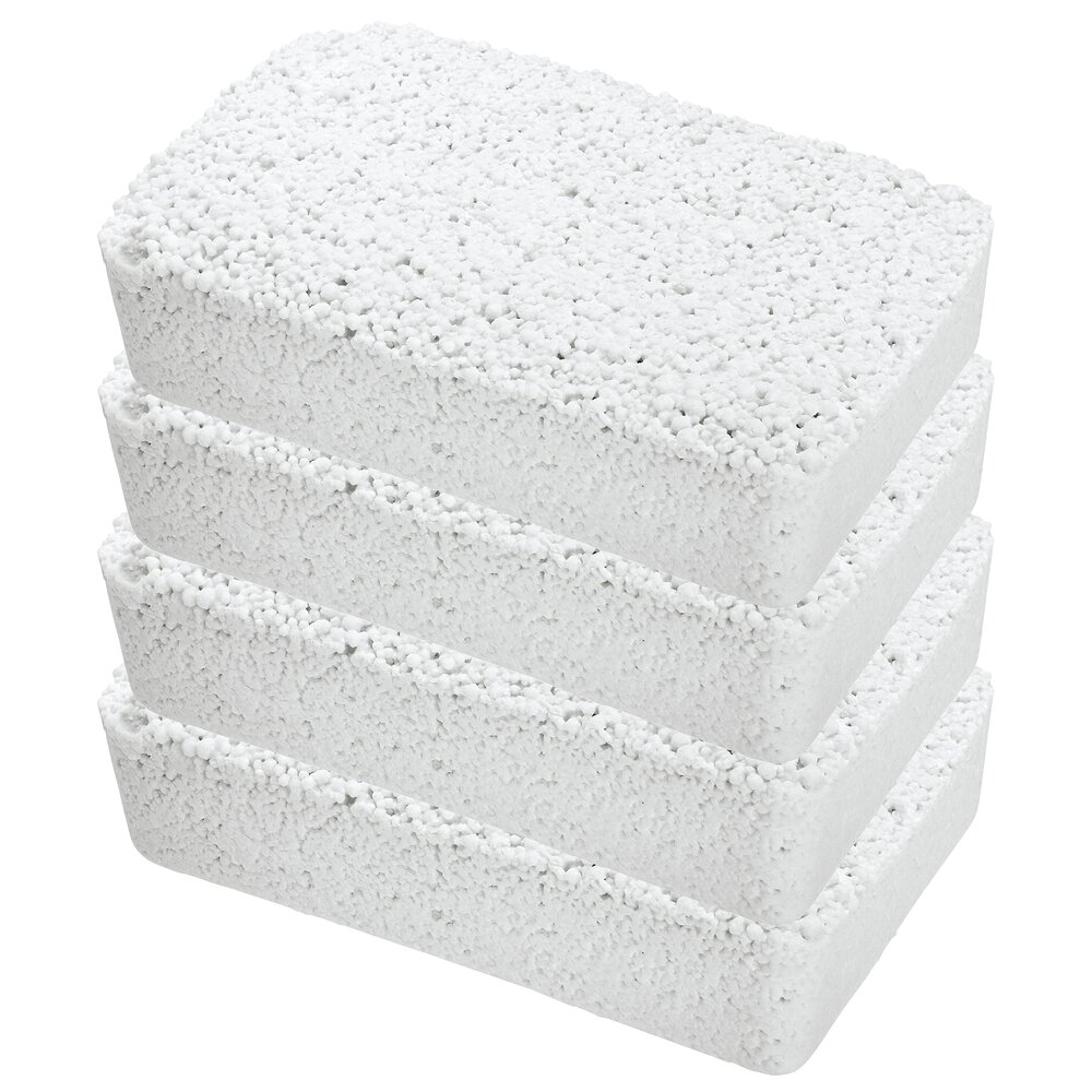 Vochtvreter navulverpakking 4x2 kg, wit, voor kamers tot 160 m³, 20,5x7x12,5 cm