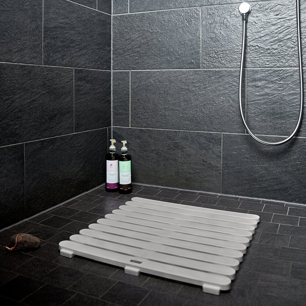 Duschrost Mod. Indoor & Outdoor Taupe  aus stabilem Kunststoff