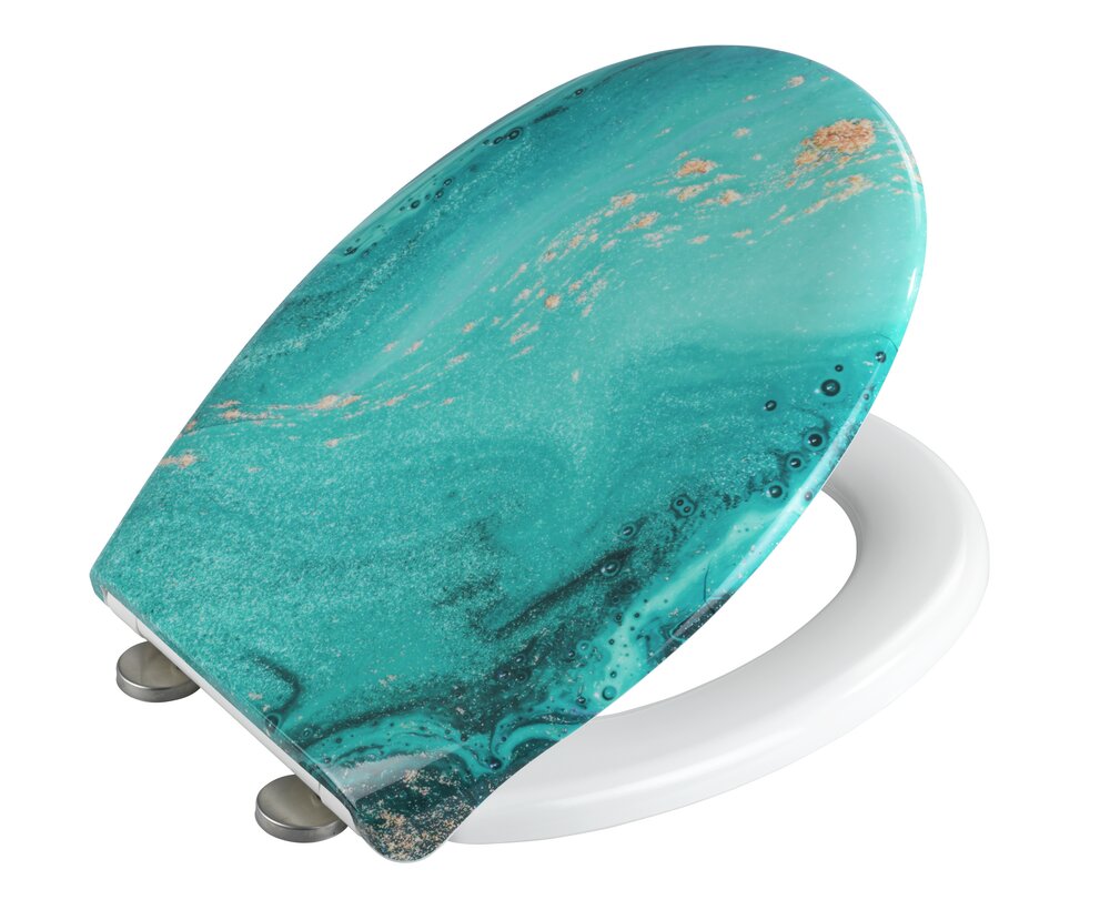 Premium WC-Sitz Mod. Stream  Duroplast, mit Absenkautomatik