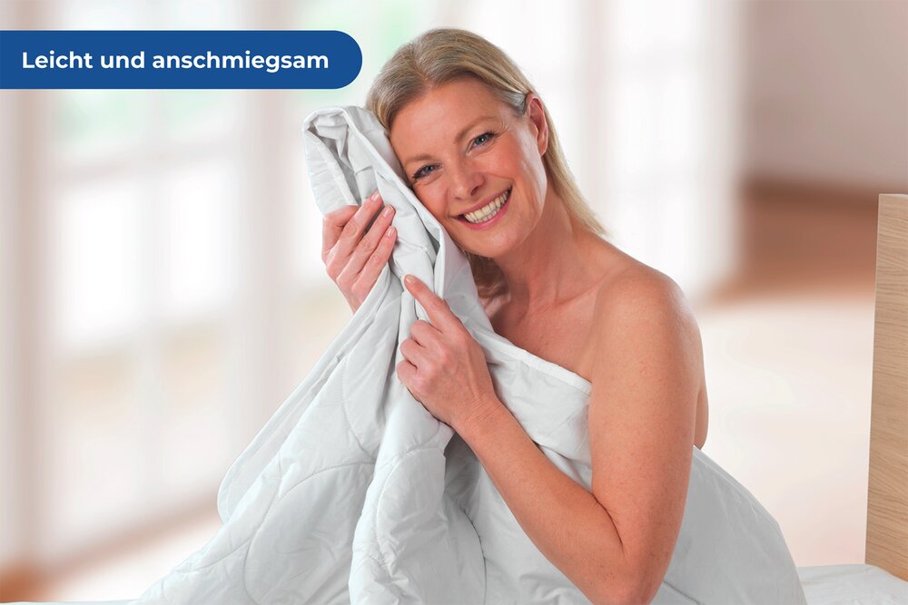 Bettdecke Kamel Haar  Decke mit natürlichem Temperaturausgleich