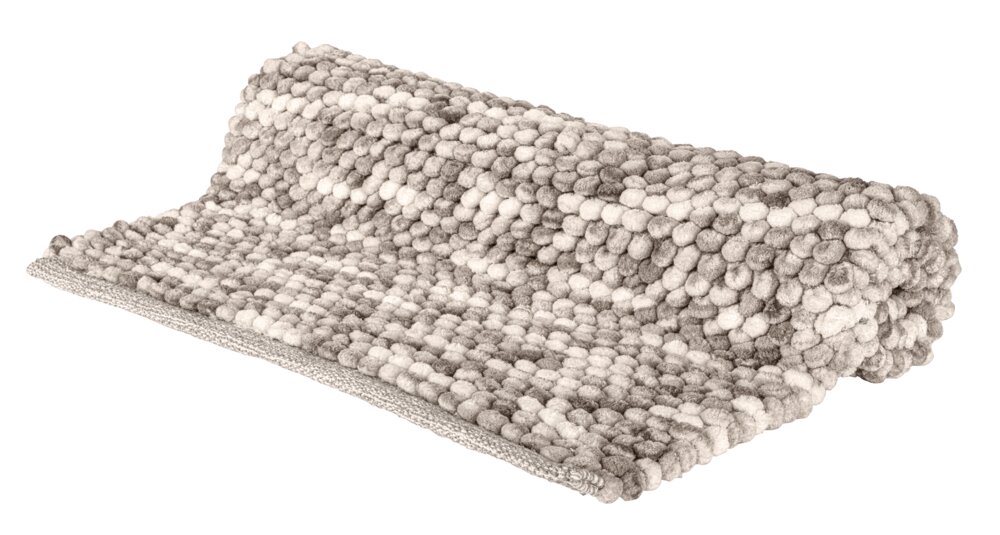 Urdu taupe baddeken 60 x 90 cm