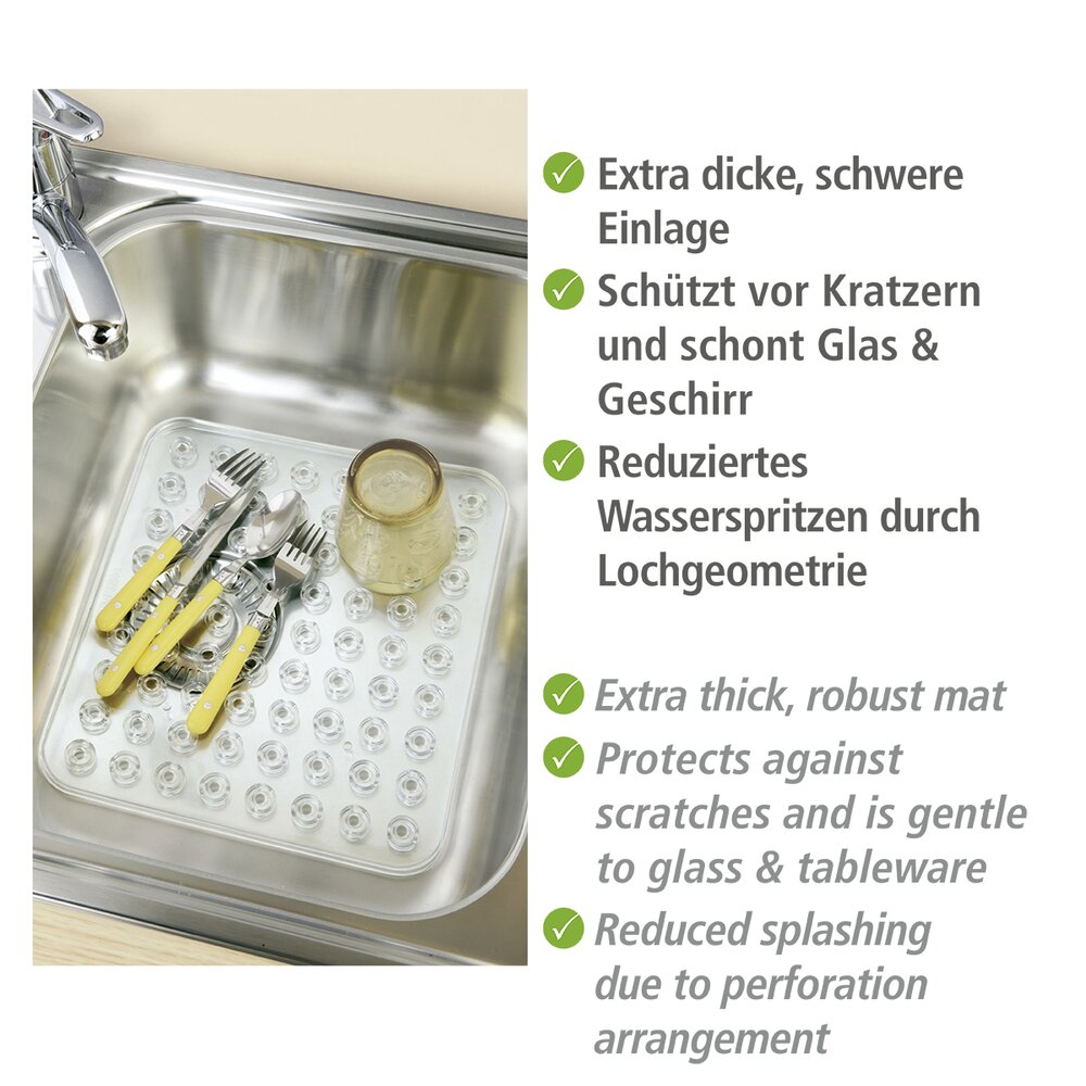 Abtropfmatte Mod. Kristall  schützt vor Kratzern