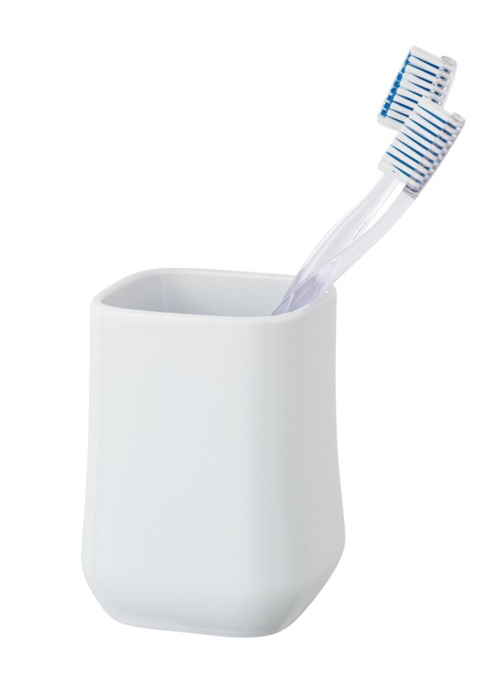 Keramik Zahnputzbecher Mod. ADINE, Weiß